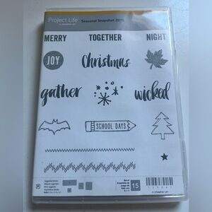 Project Life by Stampin' Up! Seasonal Snapshot 15 stamps